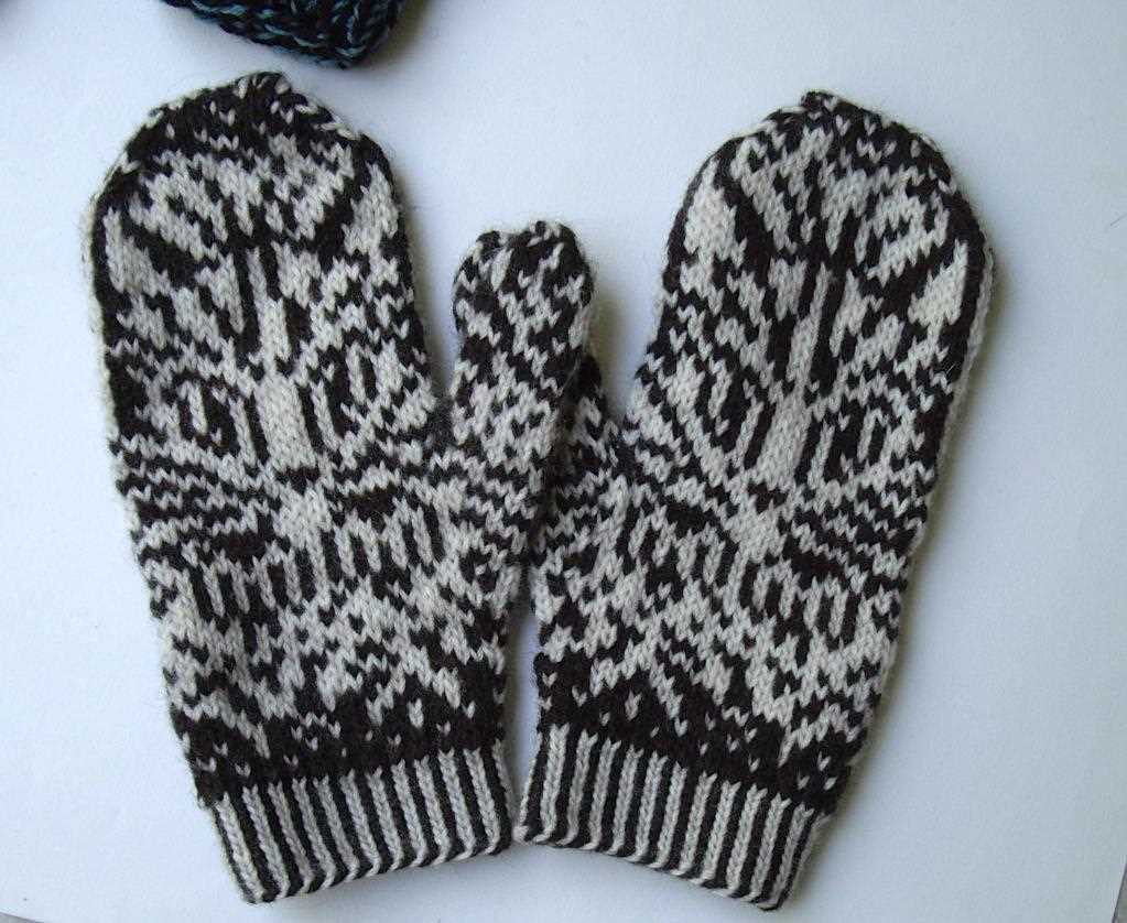 Easy mens mittens knitting pattern