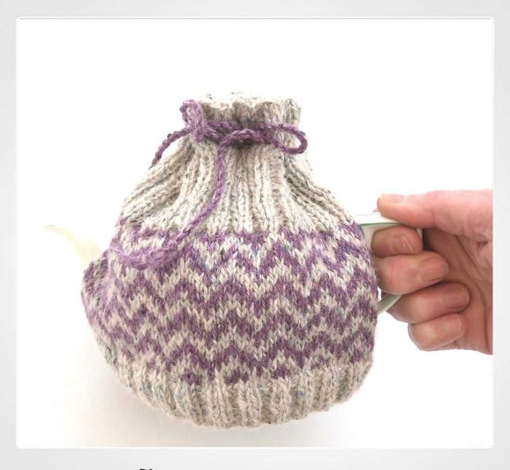 Easy tea cosy knitting pattern