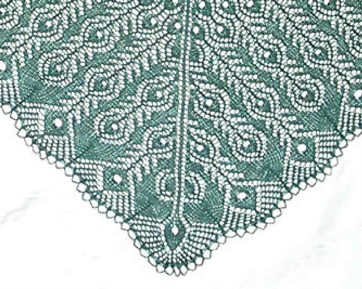 Easy knit lace shawl pattern free