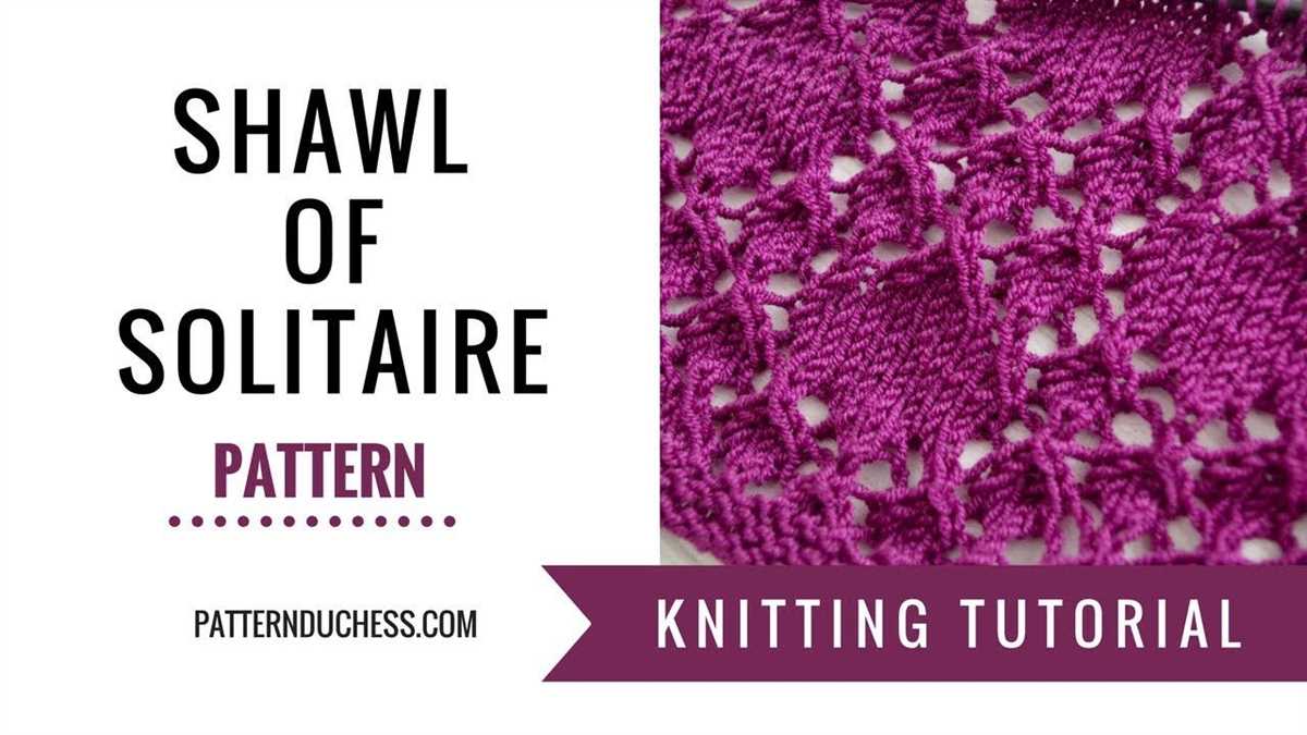 Easy knit lace shawl pattern free