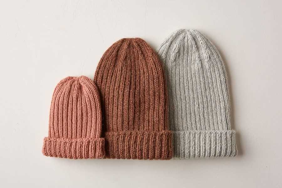 Easy knitted beanie pattern free