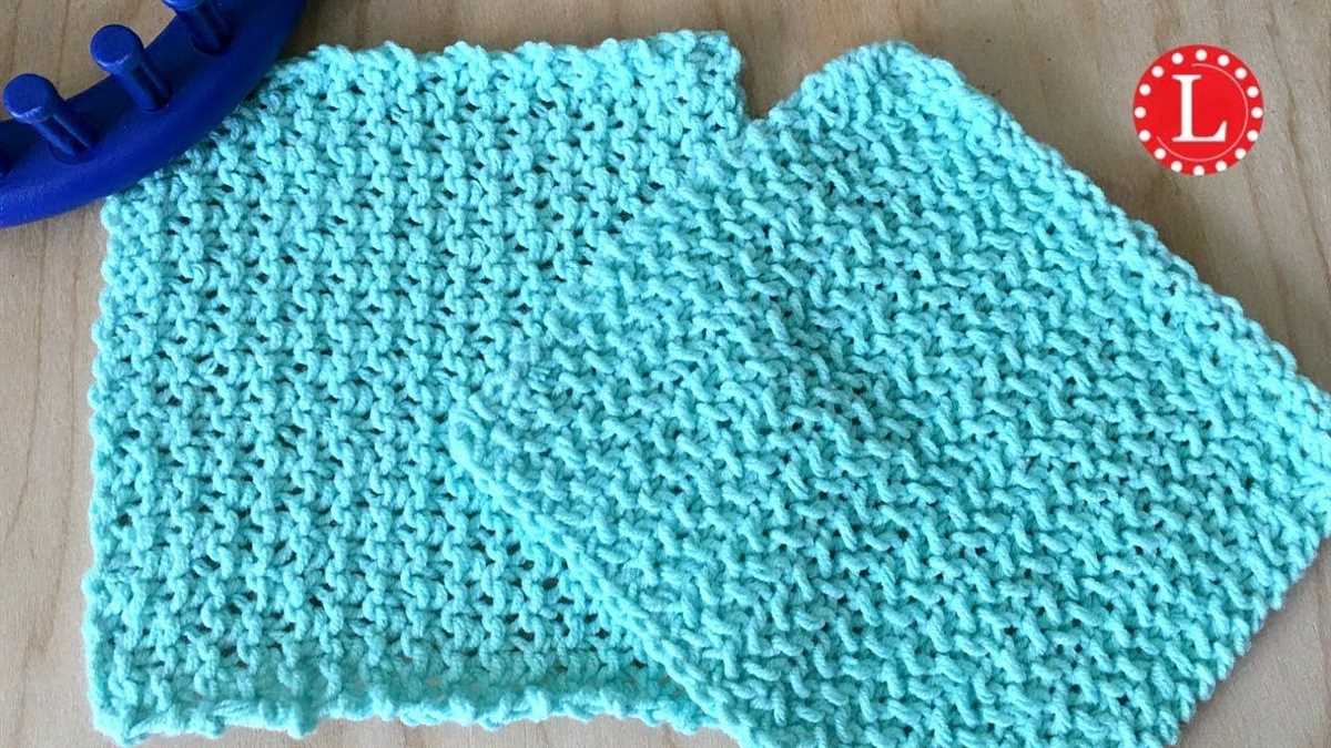 Easy knitted dishcloth patterns for beginners