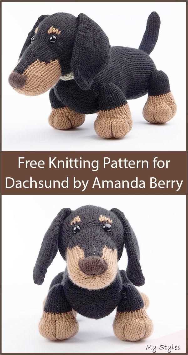 Easy knitted dog toy pattern