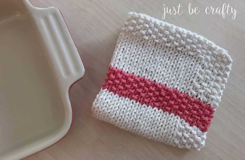 Easy knitting dishcloth patterns for beginners