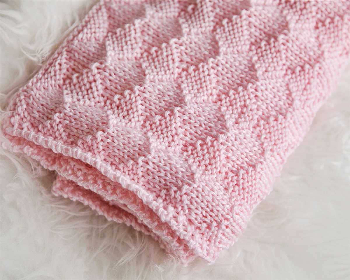 Easy knitting patterns for blankets