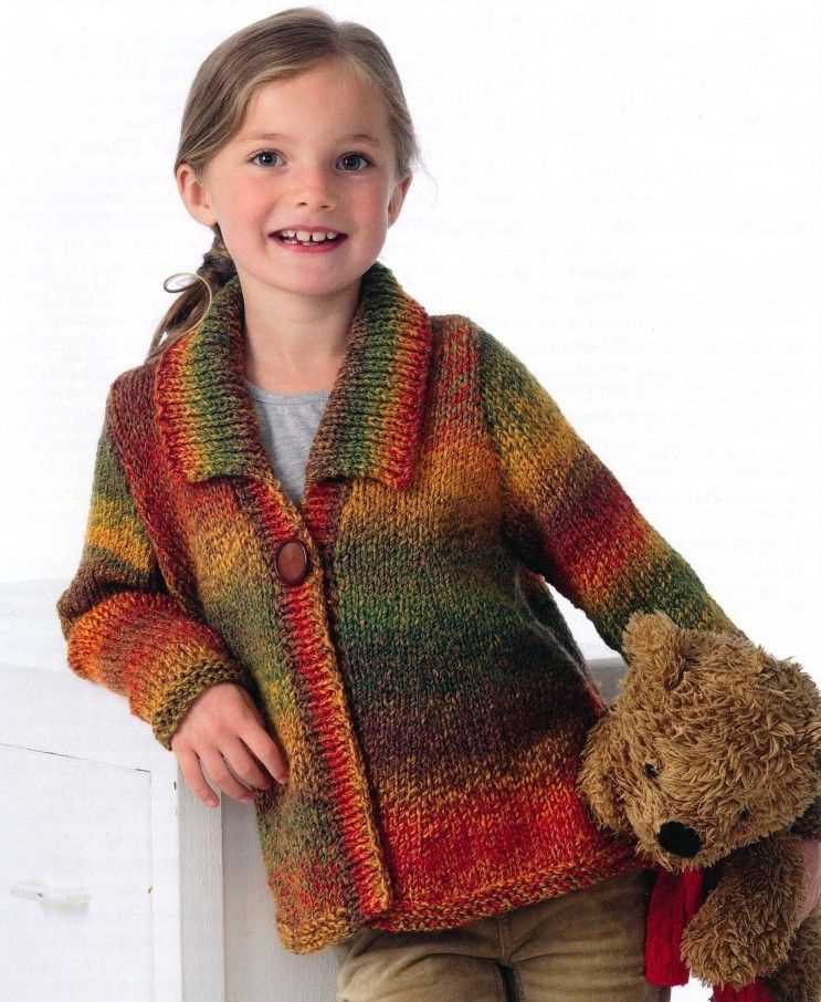 Easy knitting patterns for childrens cardigans