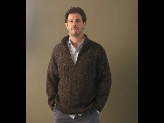Effortless Pattern for Knitting Men's Sweaters Easy men's knit sweater pattern