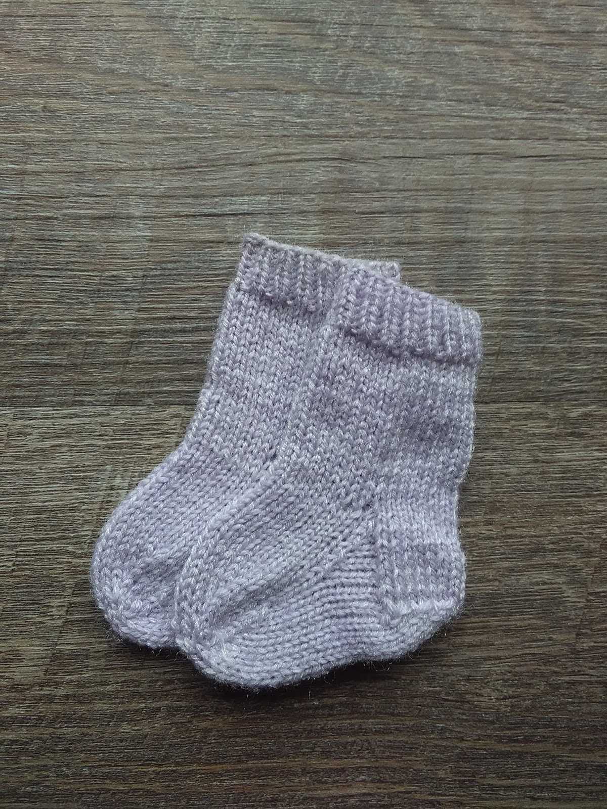 Easy sock knitting pattern 2 needles