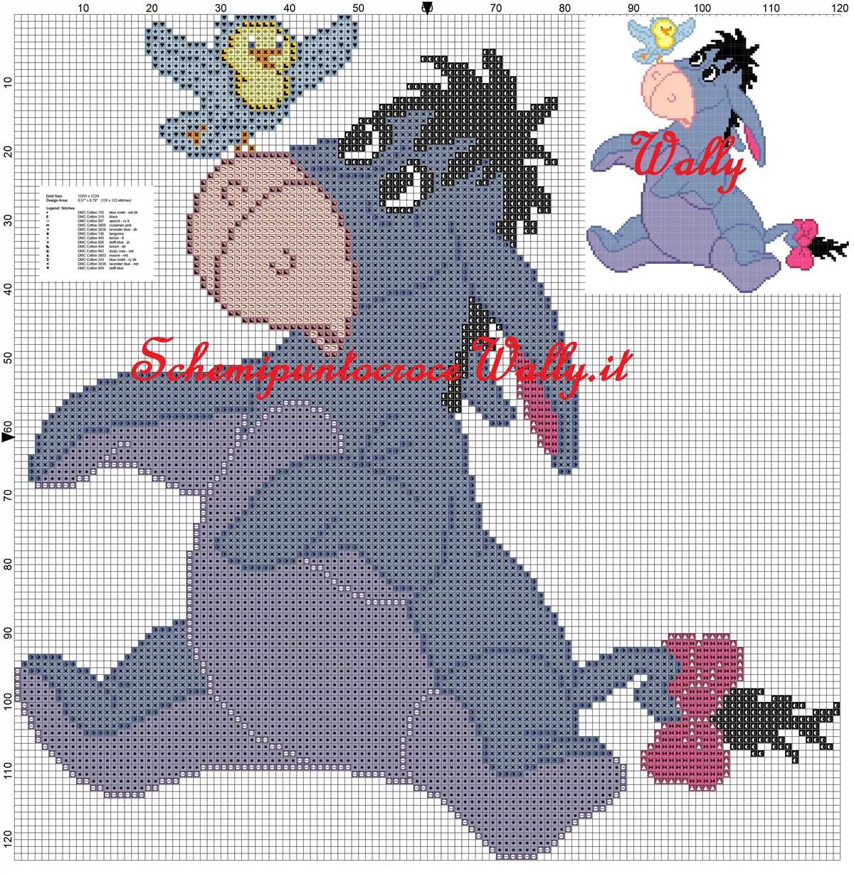 Eeyore knitting pattern