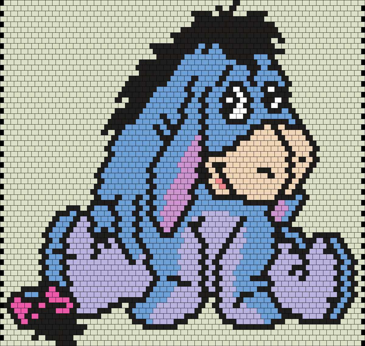 Eeyore knitting pattern