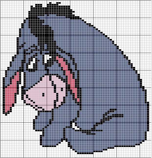 Eeyore knitting pattern