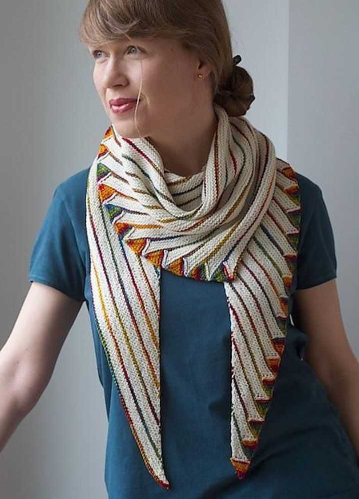 Endless scarf knitting pattern