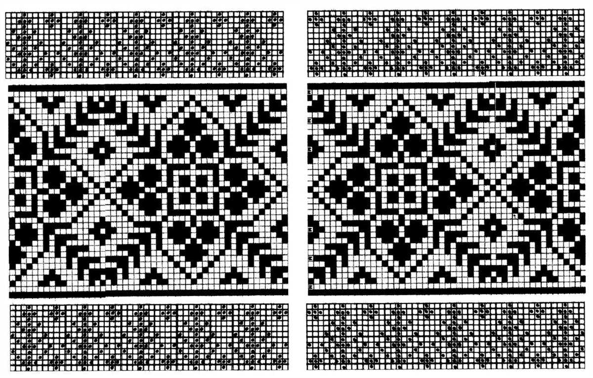 Ethnic knitting patterns