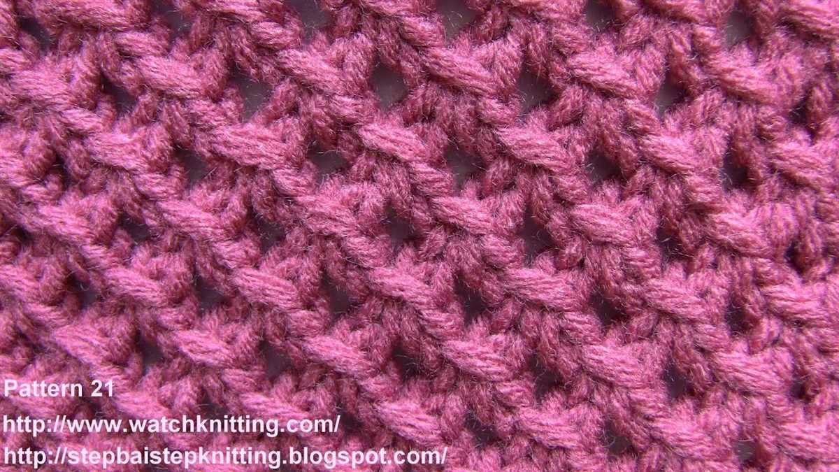 Eyelet lace knitting patterns