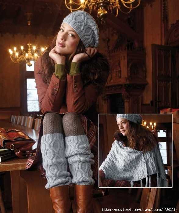 Face warmer knitting pattern