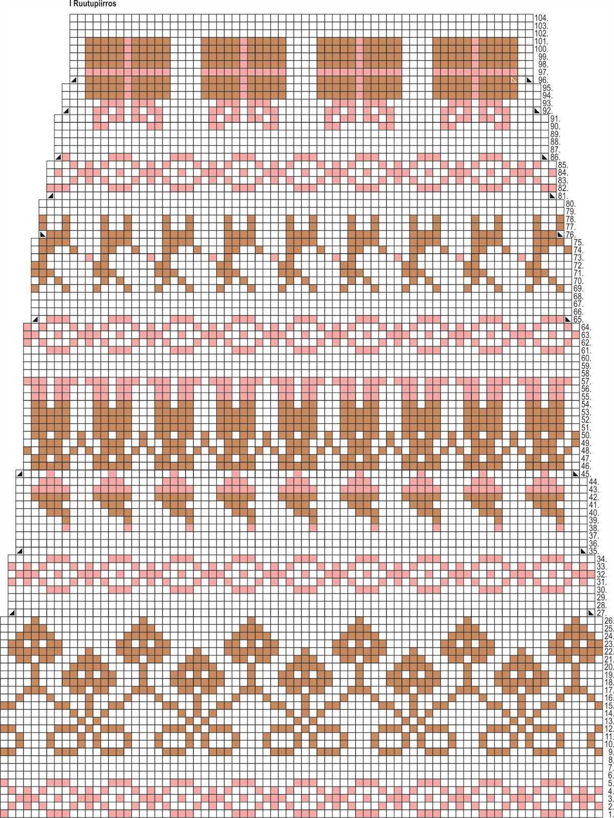 Fair isle animal knitting patterns