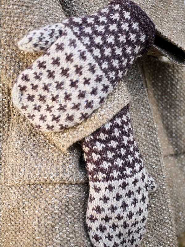 Fair isle mittens knitting pattern free