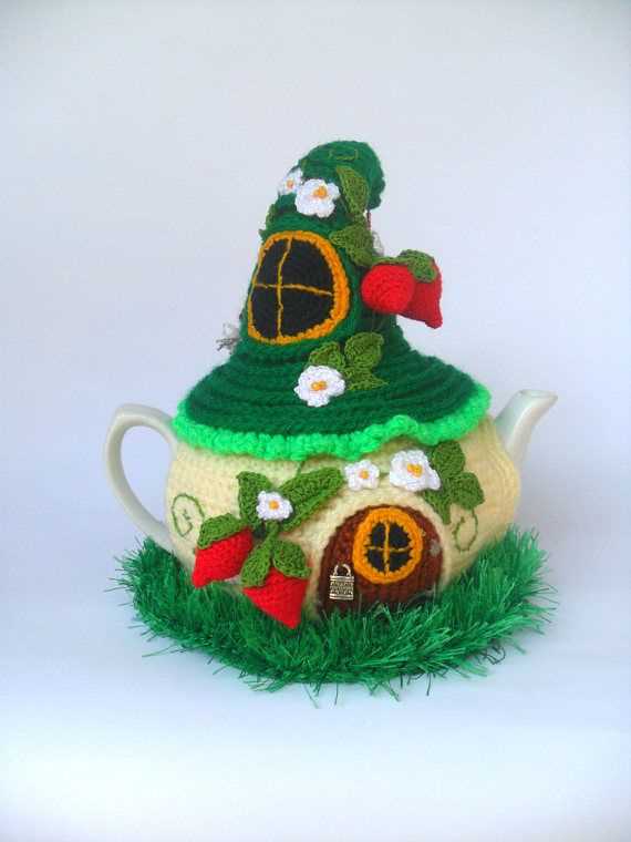 Fairy house knitting pattern