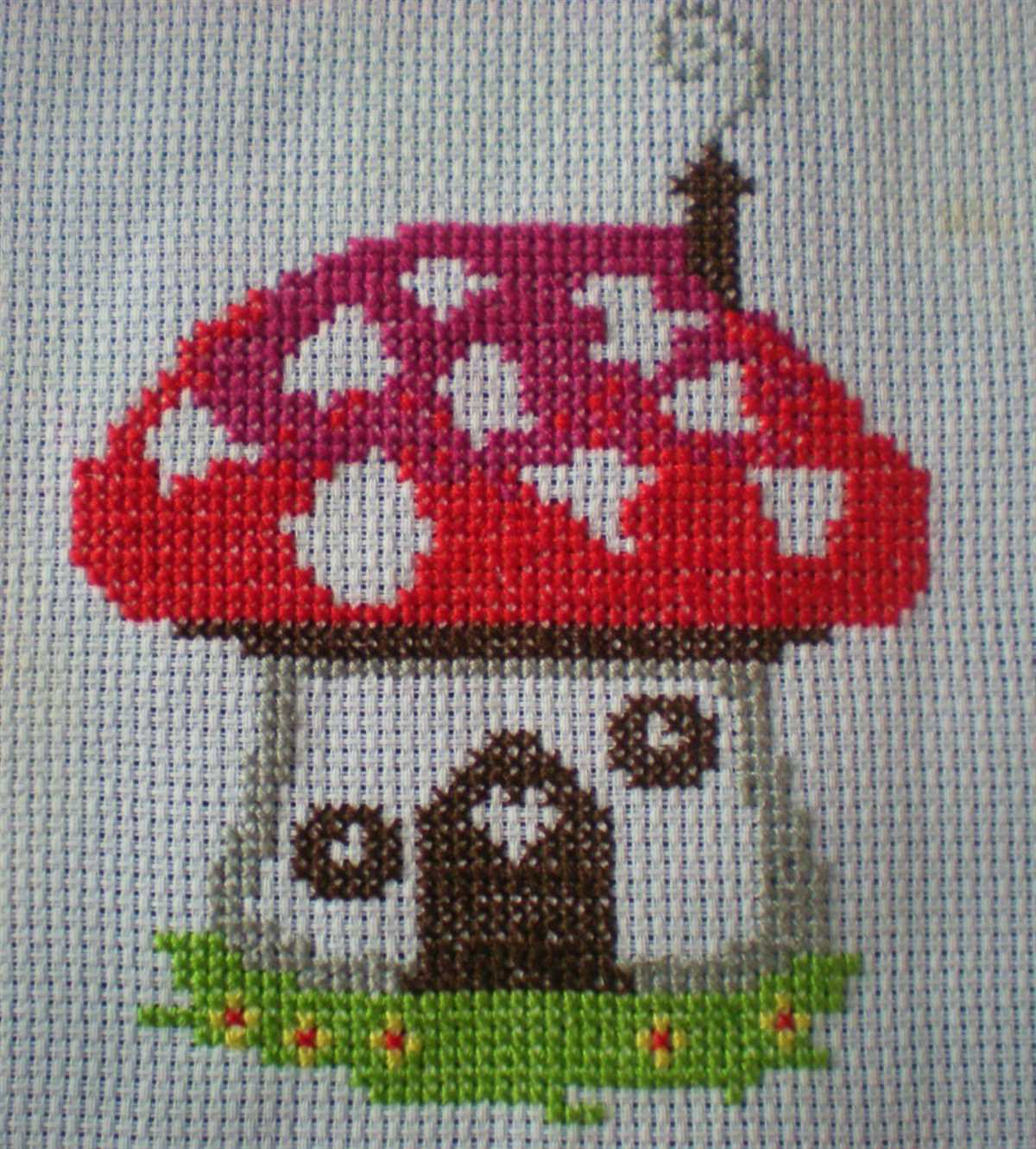 Fairy house knitting pattern