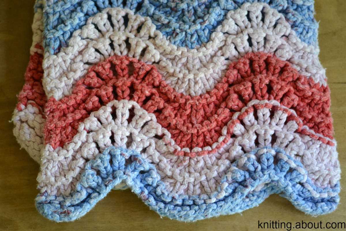 Feather knitting pattern