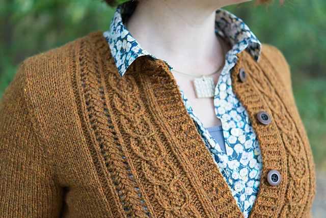 Felix cardigan knitting pattern