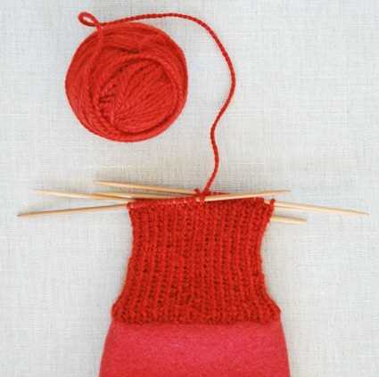Felted mittens knitting pattern