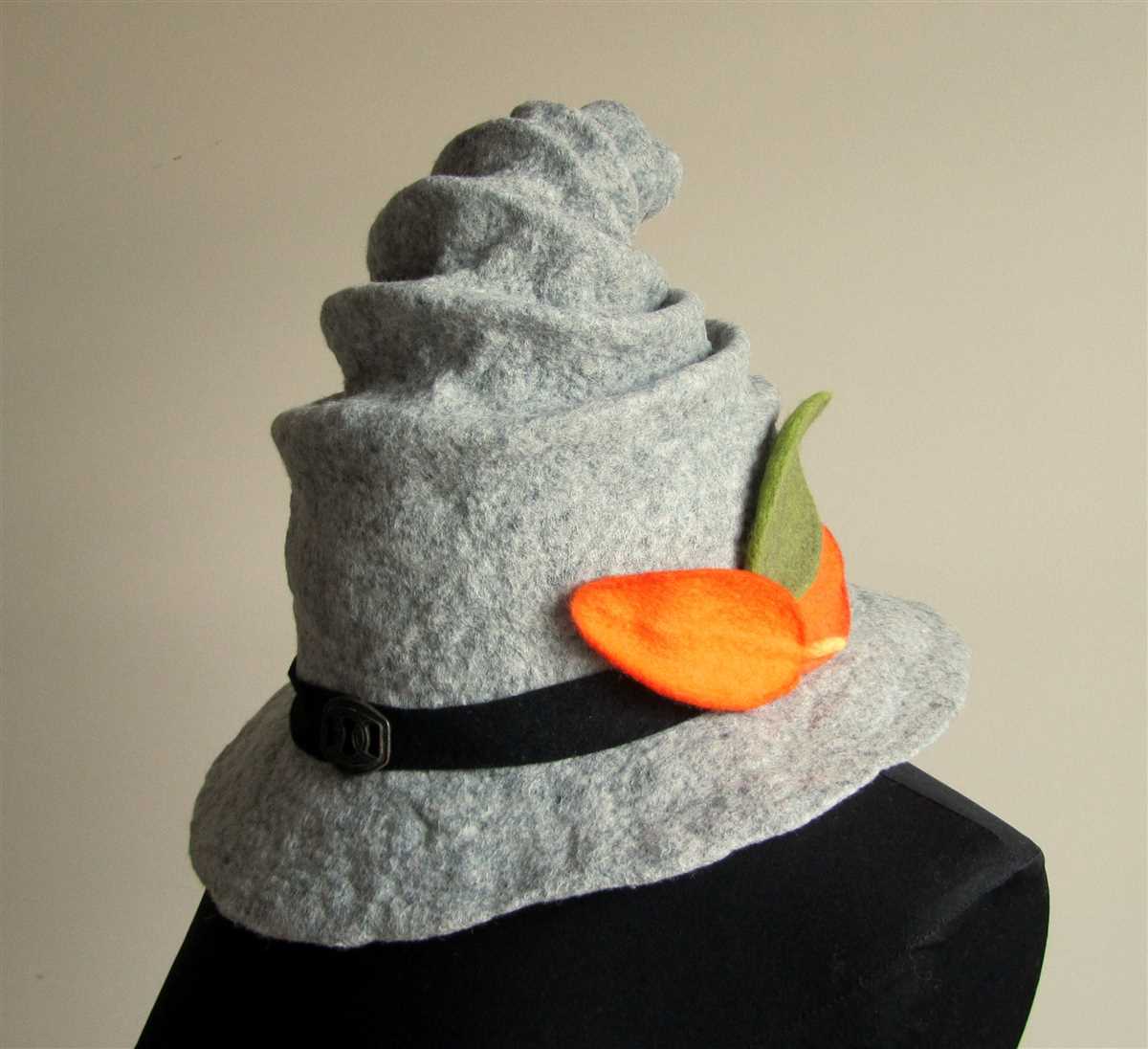 Felted witch hat knitting pattern