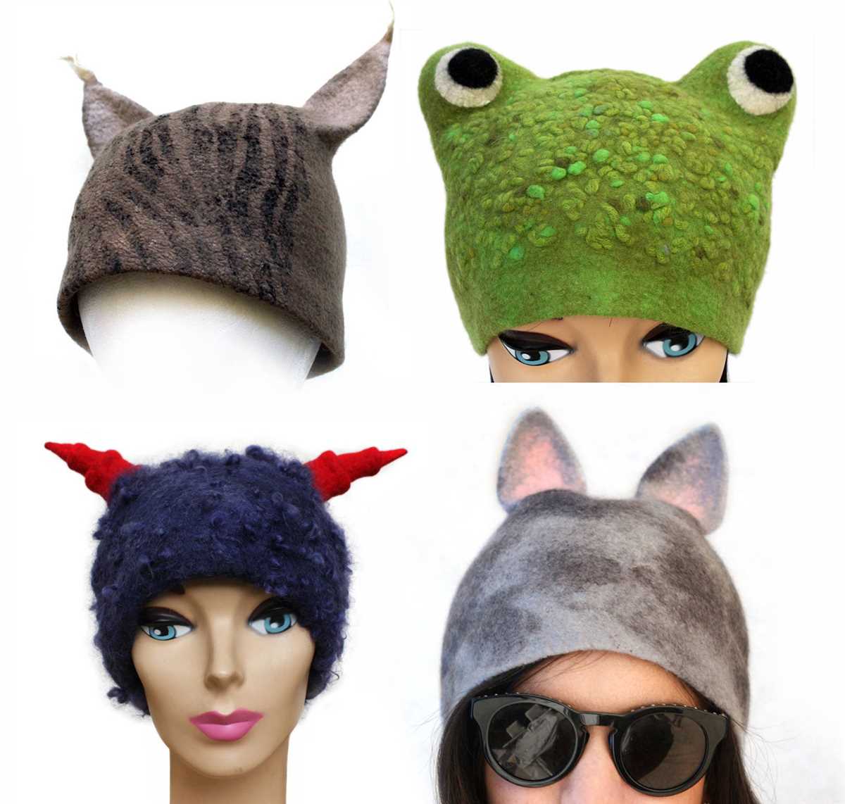 Felted witch hat knitting pattern