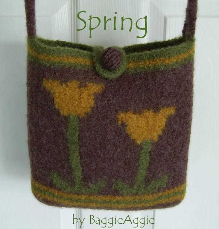 Felted purse knitting patterns
