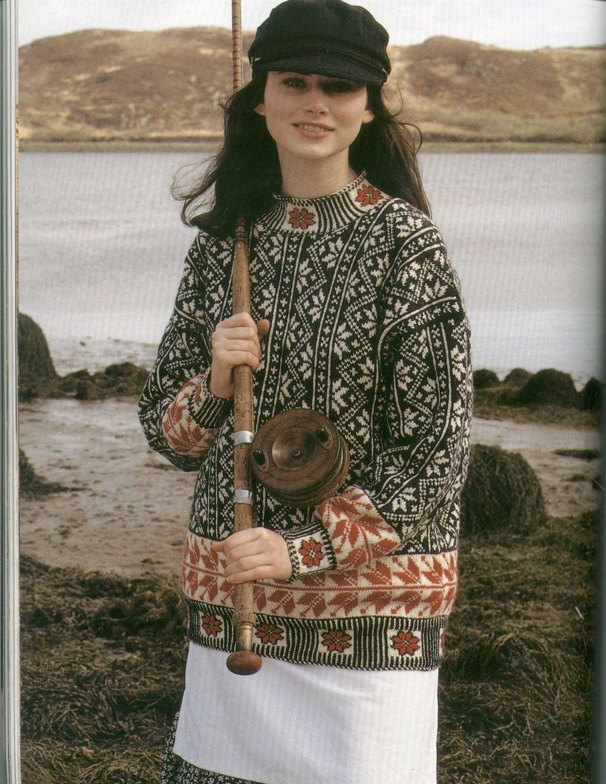 Fisherman pattern knitting