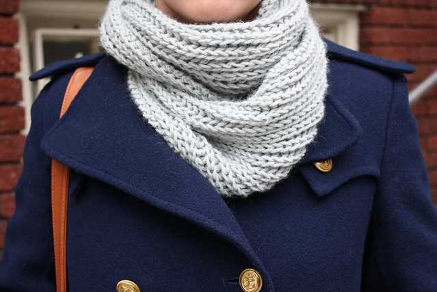 Fisherman knit scarf pattern