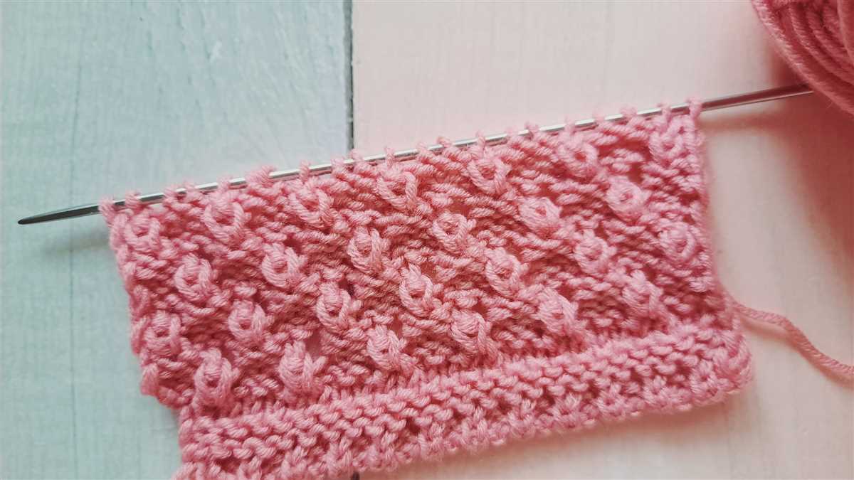 Fishtail knitting pattern