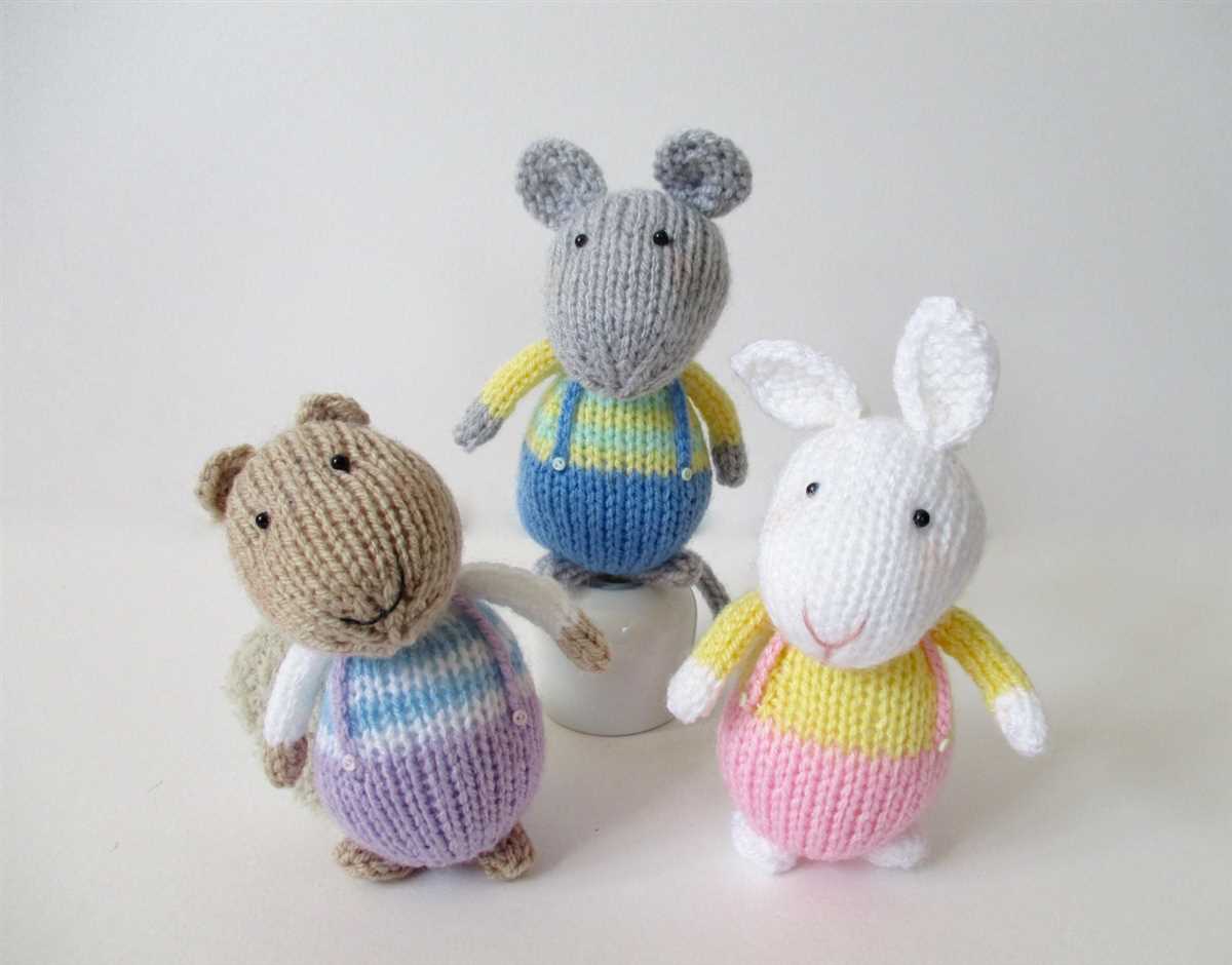 Fluff and fuzz knitting patterns