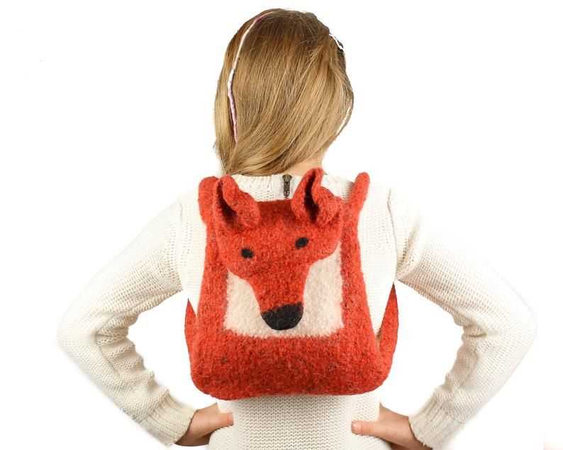 Fox toy knitting pattern