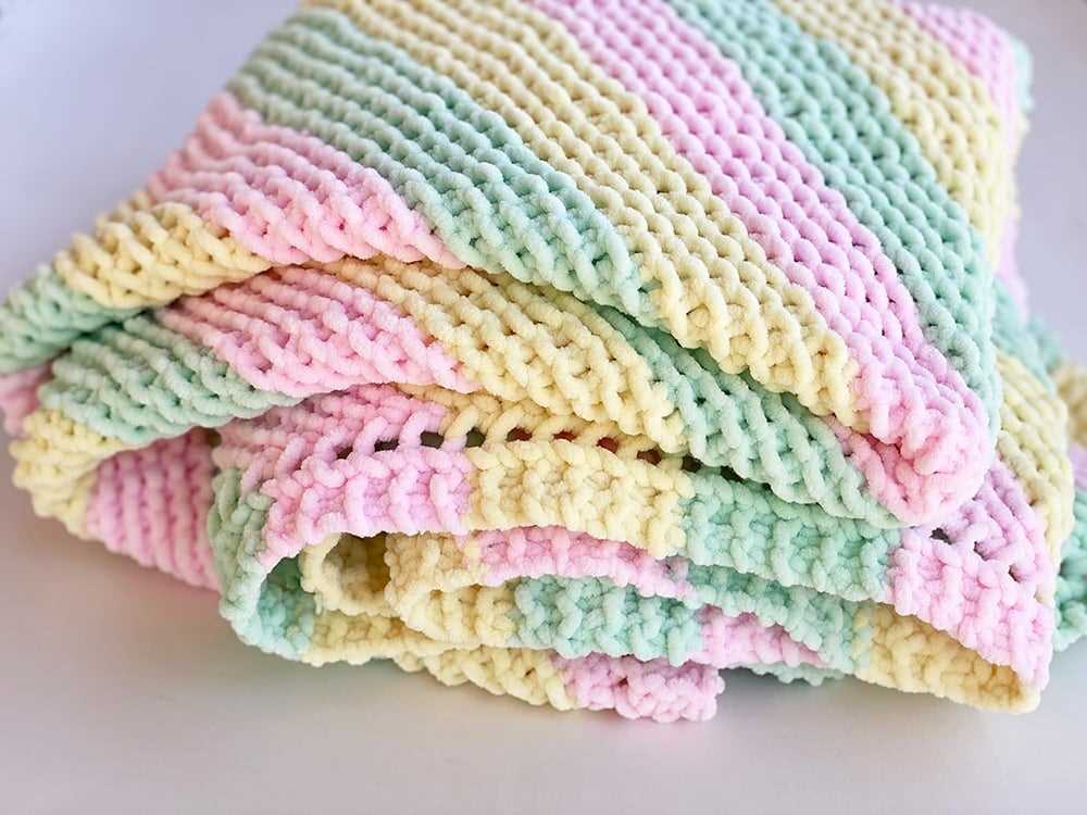Free baby blanket knit patterns
