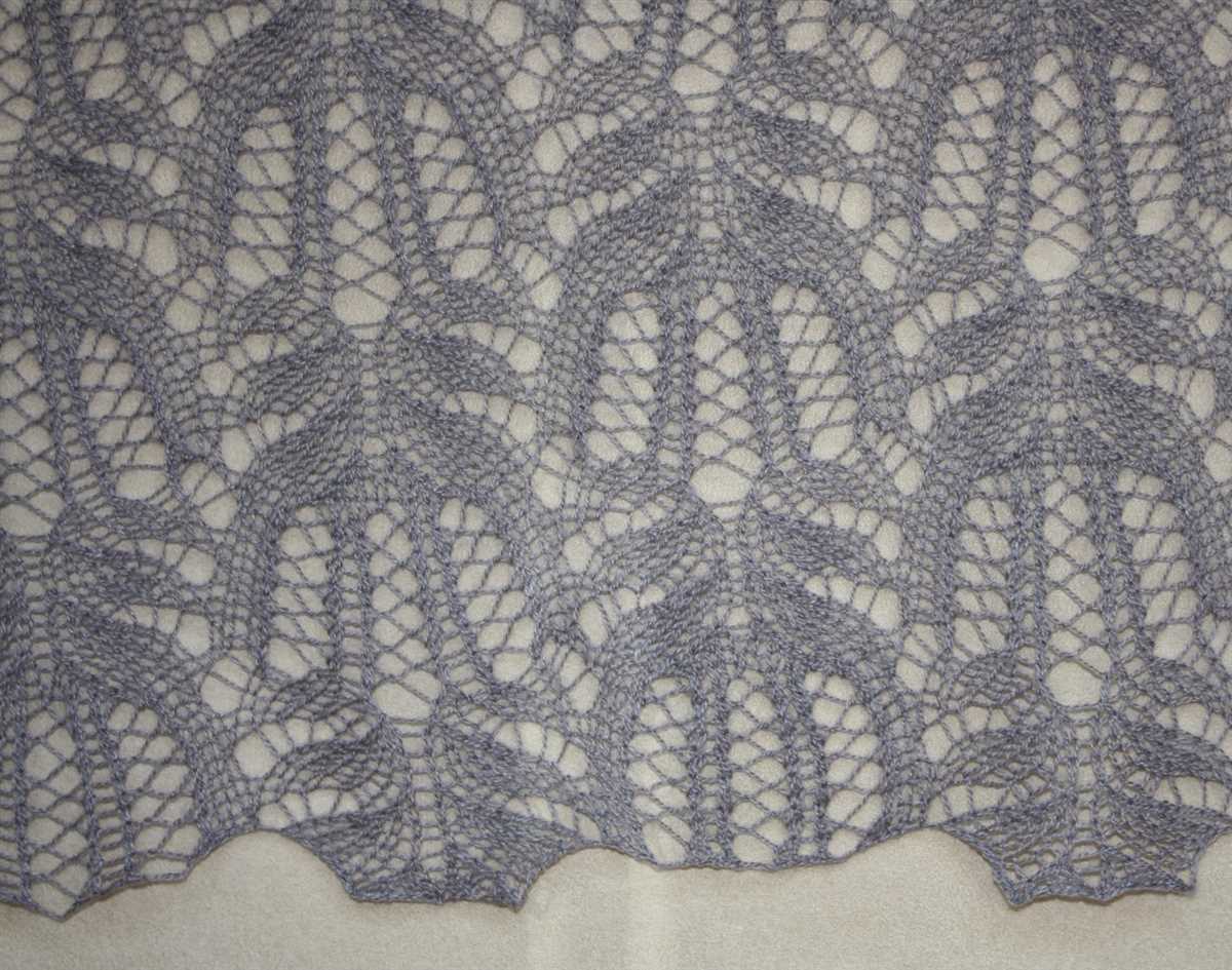 Free beaded lace knitting patterns