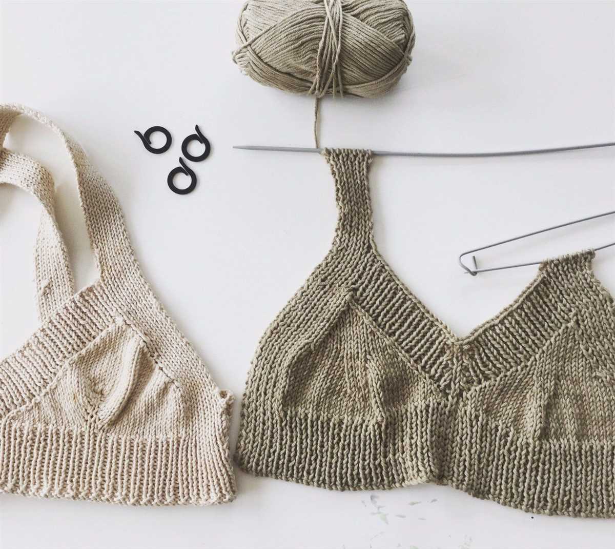 Free bralette knitting patterns
