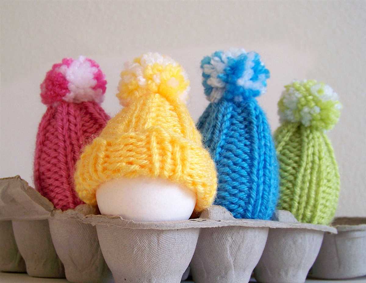 Free bunny egg cosy knitting pattern