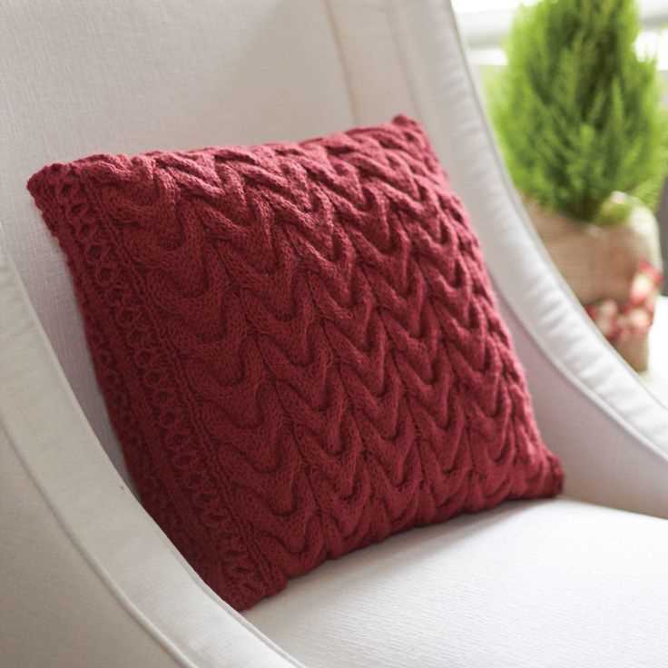 Free cushion knitting patterns
