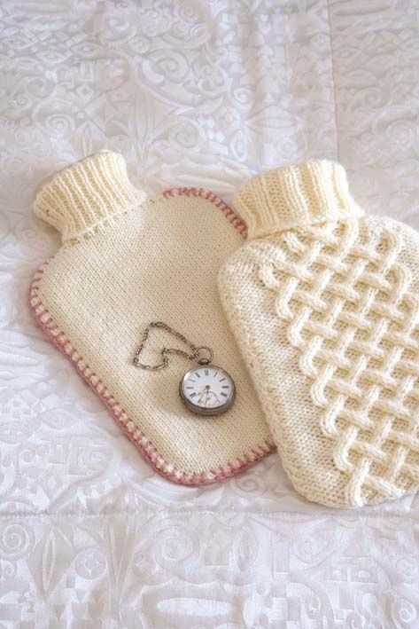 Free hot water bottle knitting pattern