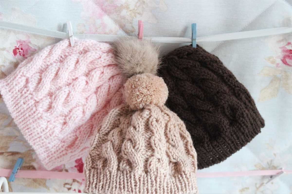 Free knit hat pattern for 18 inch doll