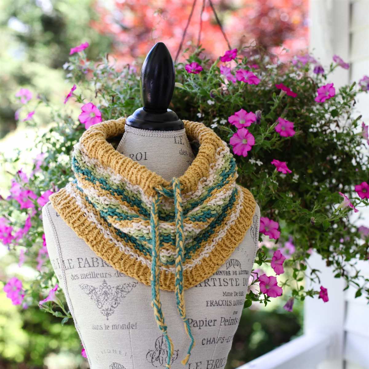 Free knit neck warmer pattern