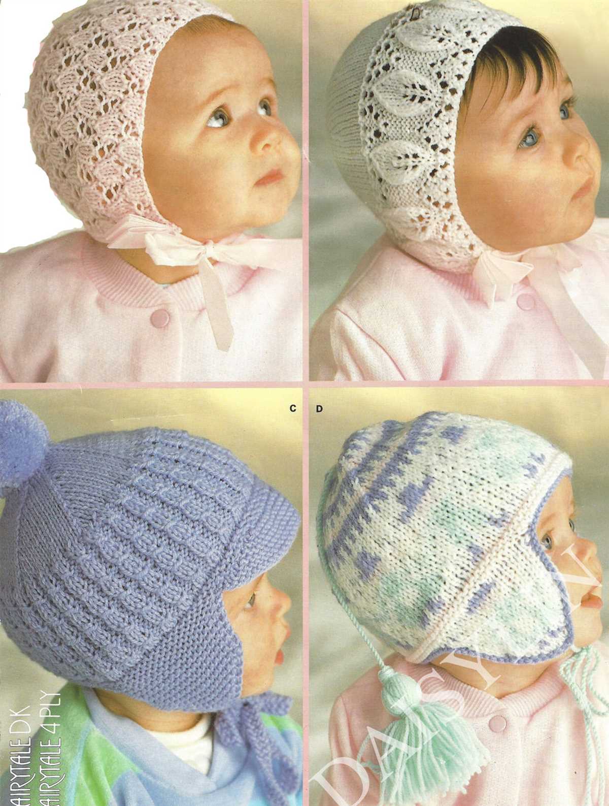 Free knitted hat patterns uk