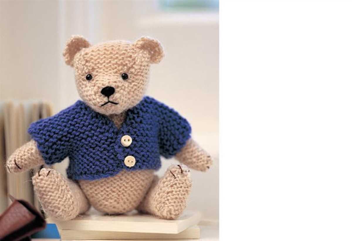 Free knitted teddy bear pattern easy