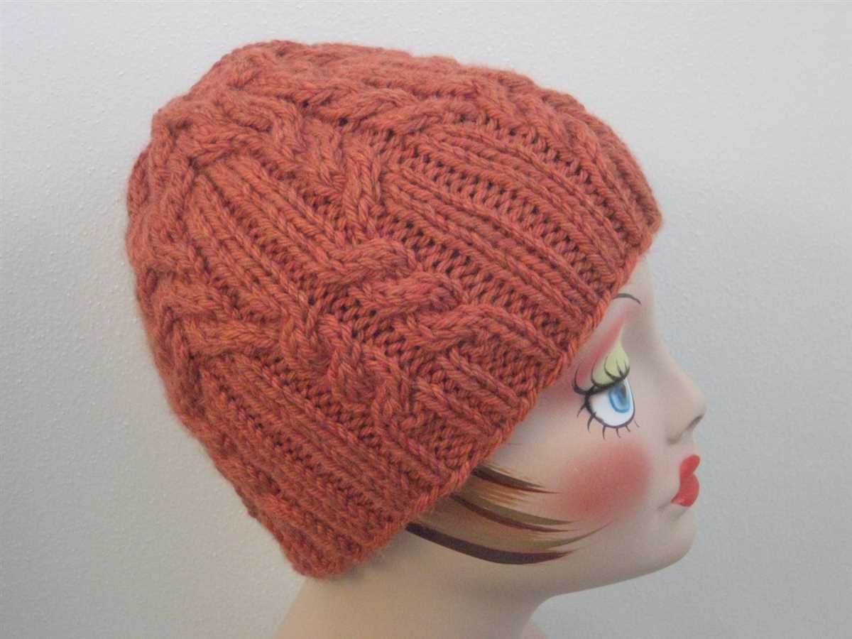 Free knitting pattern beanie