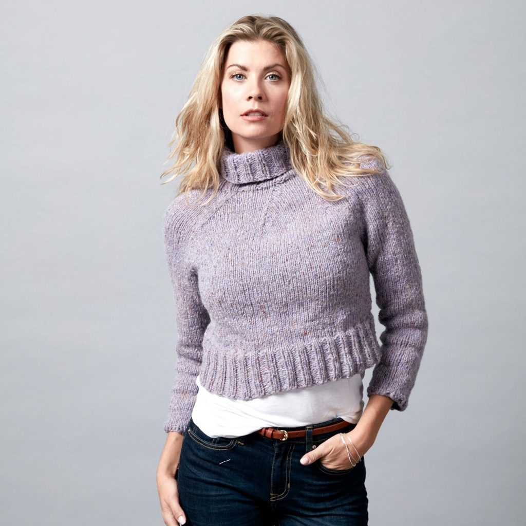 Free knitting pattern cropped cardigan