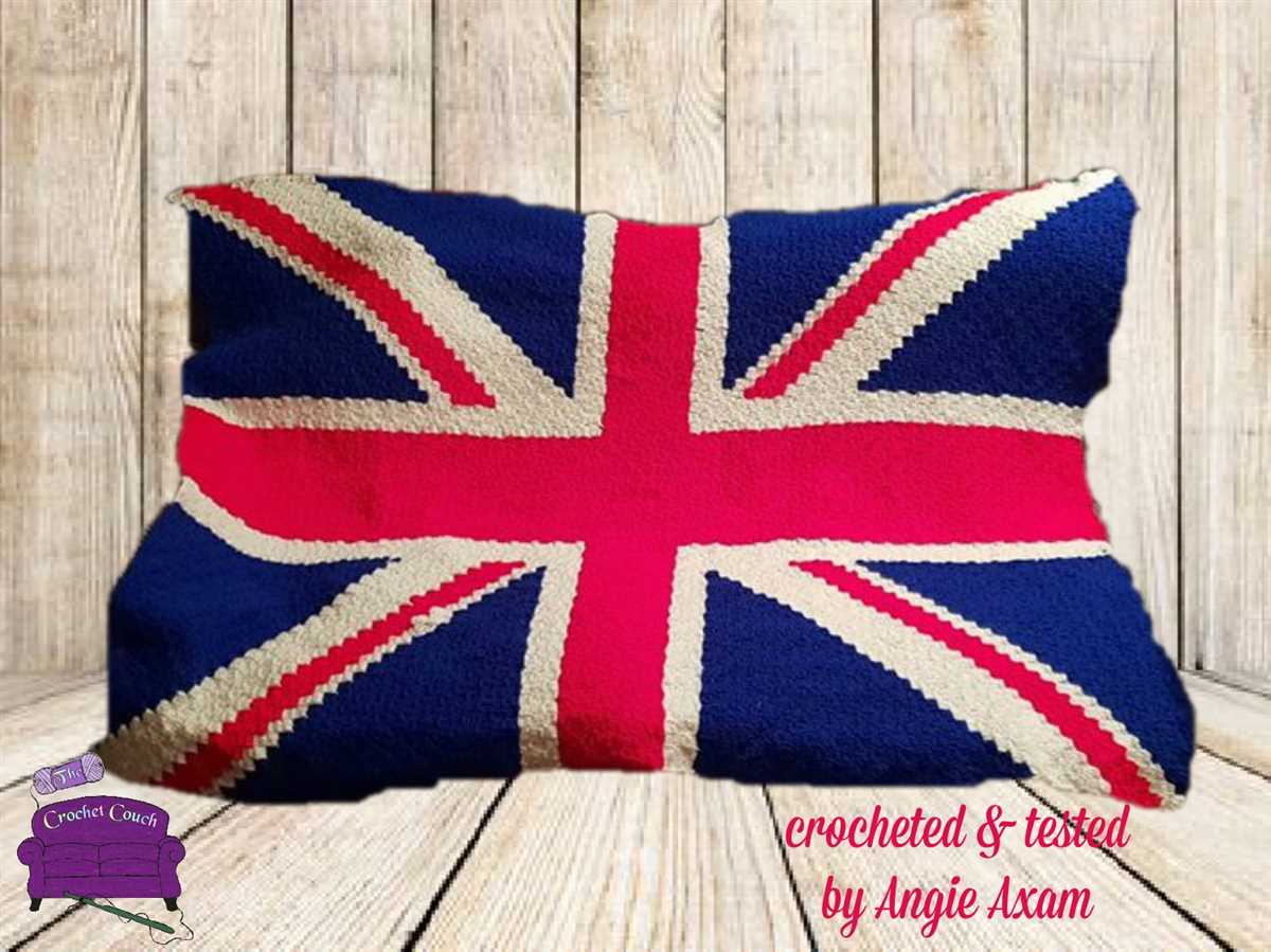 Free knitting pattern for union jack cushion cover