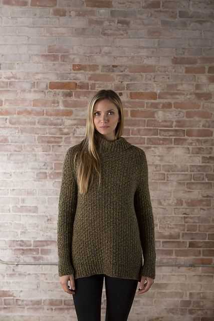 Free knitting pattern sweater top down