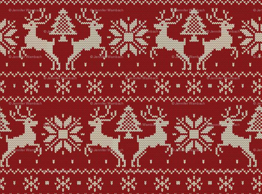 Free knitting pattern ugly christmas sweater