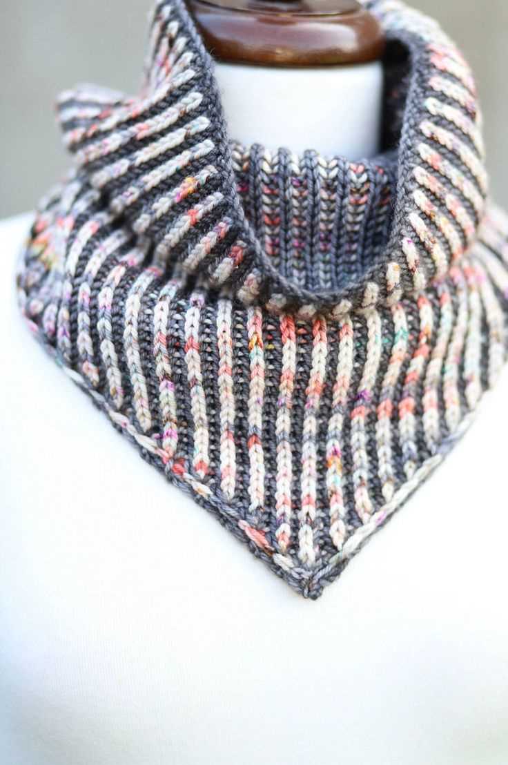 Free knitting patterns bandana cowl